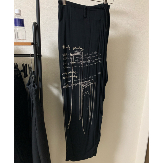 Yohji Yamamoto(ヨウジヤマモト)のリリックパンツ メンズのパンツ(スラックス)の商品写真