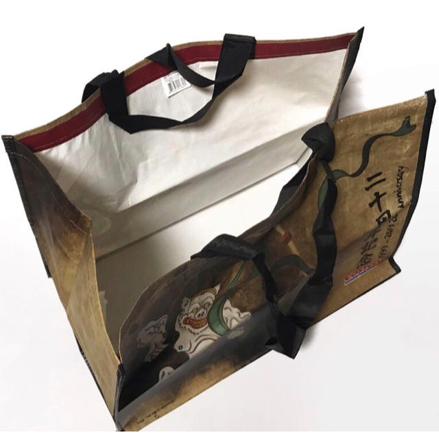 コストコ(コストコ)のコストコ　エコバッグ　風神雷神　大小セット レディースのバッグ(エコバッグ)の商品写真