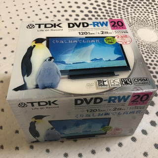 ティーディーケイ(TDK)のTDK DVD-RW 120分 録画用 20PACK  DRW120DPA20U(その他)