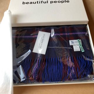 ビューティフルピープル(beautiful people)の2018年 Johnstons  × beautifulpeople 別注(ストール/パシュミナ)