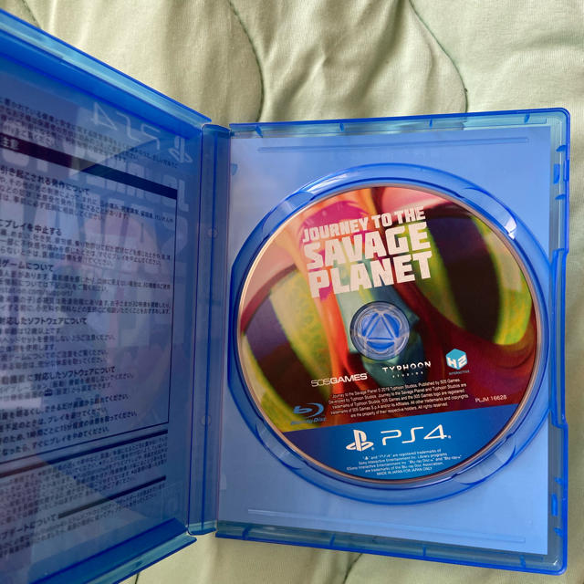 PlayStation4(プレイステーション4)のPS4 journey to the savage planet エンタメ/ホビーのゲームソフト/ゲーム機本体(家庭用ゲームソフト)の商品写真