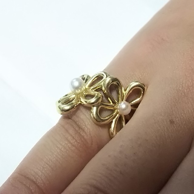 MIKIMOTO - ttluna's shop様専用MIKIMOTO K18パール リング 9番の通販 MIKIMOTO - ttluna's shop様専用MIKIMOTO K18パール リング 9番の通販