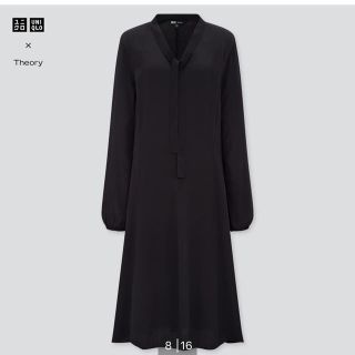 セオリー(theory)のUNIQLO♡ theoryコラボワンピース(ロングワンピース/マキシワンピース)