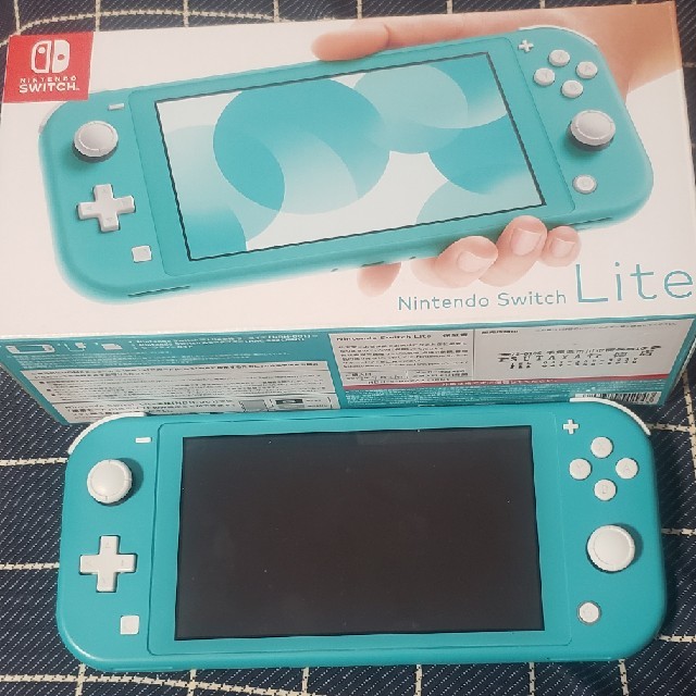 Nintendo Switch  Lite ターコイズ＋DL版ソフト複数