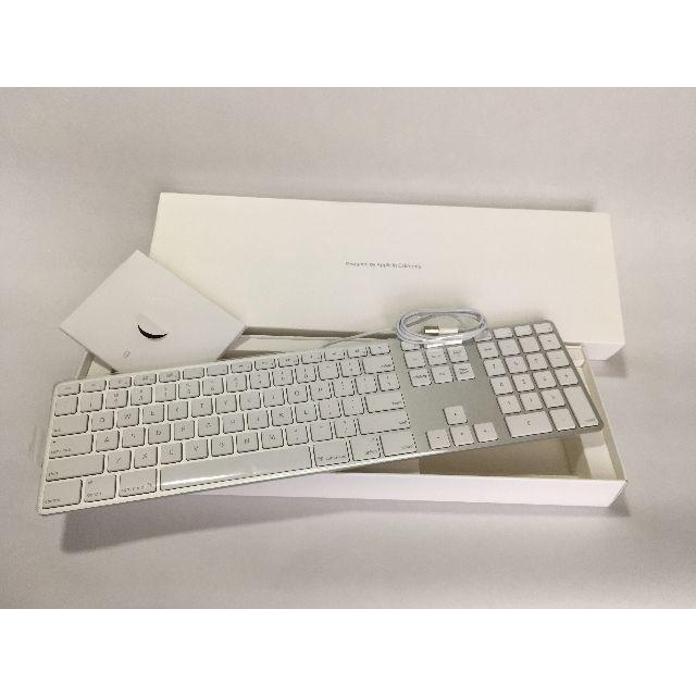 Apple - Apple USB KeyBoard テンキー付き(A1243)新品フィルム付き