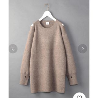 ビューティアンドユースユナイテッドアローズ(BEAUTY&YOUTH UNITED ARROWS)のユナイテッドアローズ 6(ROKU) SHOULDER 2HOLE KNIT(ニット/セーター)