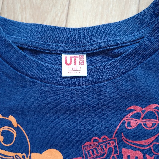 UNIQLO(ユニクロ)のユニクロ130 Ｔシャツ m&m"s  キッズ/ベビー/マタニティのキッズ服男の子用(90cm~)(Tシャツ/カットソー)の商品写真