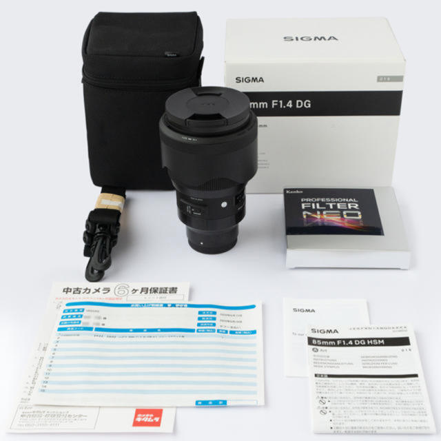 新しいブランド SIGMA - ソニーEマウント用 Art HSM DG F1.4 85mm