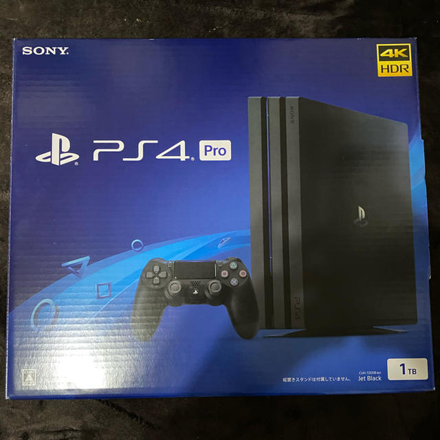 SONY PS4 Pro 本体 ジェットブラック CUH-7200 1TB