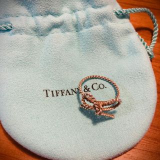 ティファニー(Tiffany & Co.)のティファニー　シルバーリング　リボン(リング(指輪))