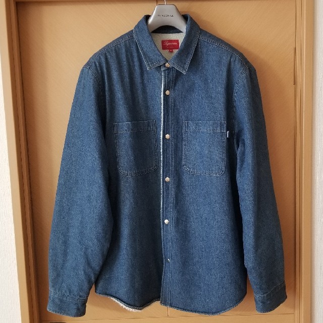 Supreme Sherpa Lined Denim Shirt　デニムシャツ