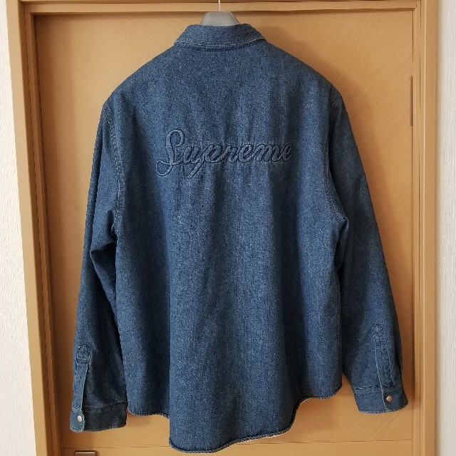 Supreme Sherpa Lined Denim Shirt　デニムシャツ