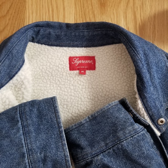 Supreme Sherpa Lined Denim Shirt　デニムシャツ