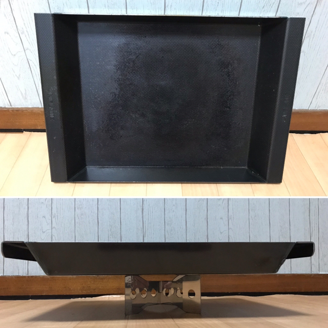 UNIFLAME(ユニフレーム)のたかたかたかたか様専用スーパーエンボス鉄板＋ロゴス ステンレスダッチゴトク スポーツ/アウトドアのアウトドア(調理器具)の商品写真