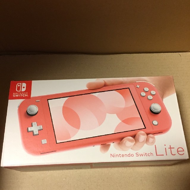 新品未開封 ニンテンドースイッチライト コーラルピンク