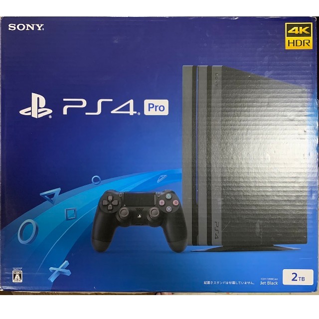 家庭用ゲーム機本体[美品]PS4 Pro 2TB