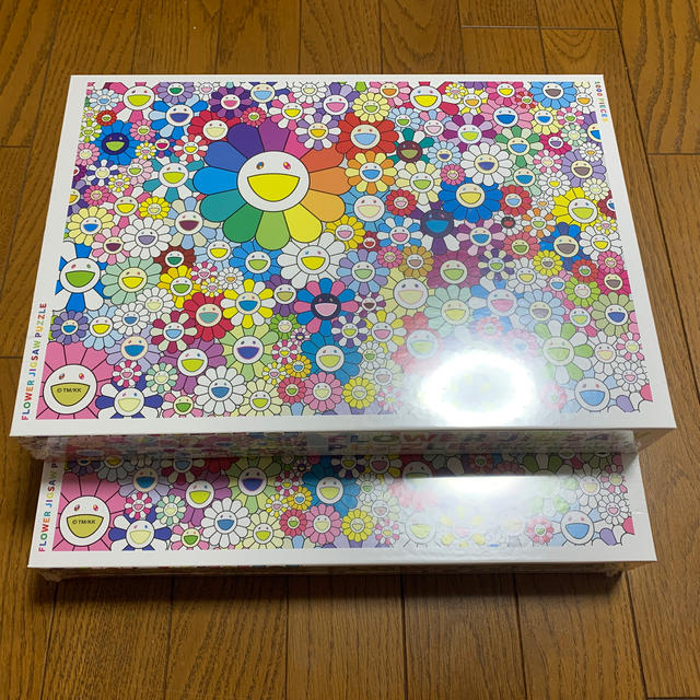 Flower Jigsaw Puzzle 村上隆 ジグソーパズル 2個セット 超目玉商品 ...