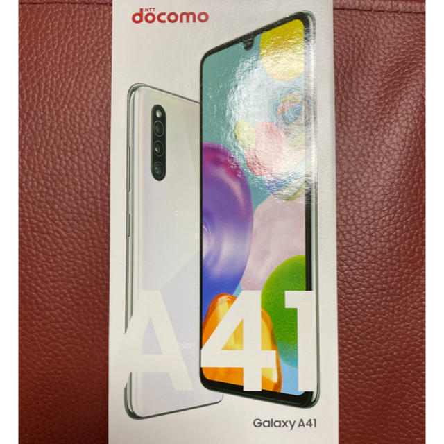 高品質の激安 galaxy a41 SCV48 新品未開封 docomo simフリー 白