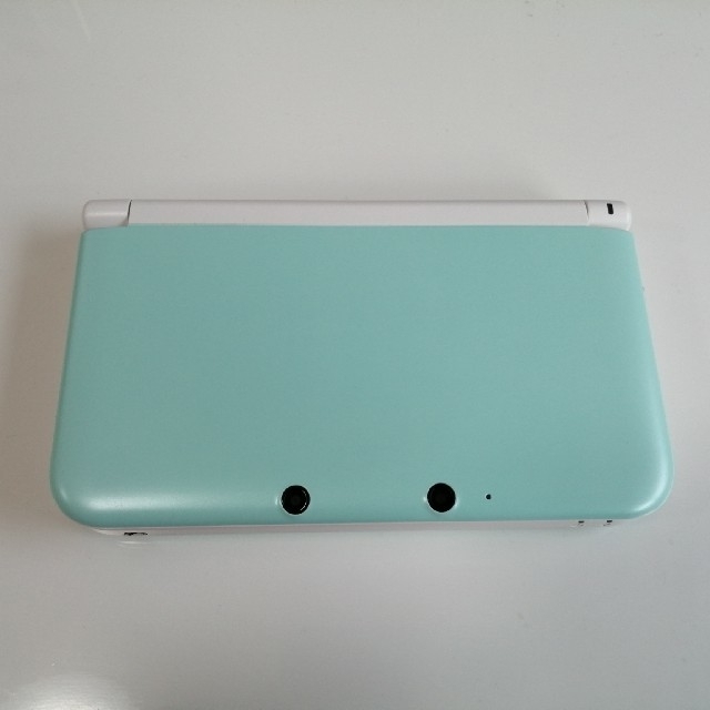 3DSLL本体 ミントホワイト 充電器付