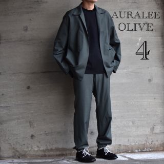 AURALEE wool silk tropical セットアップ　20ss