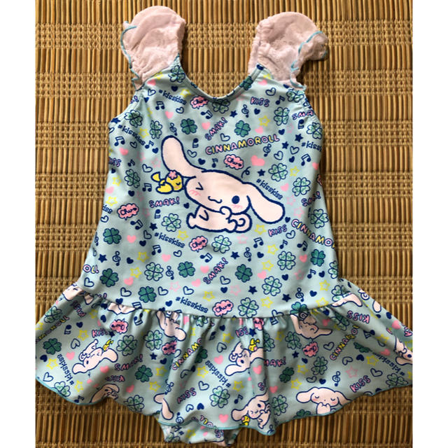 サンリオ(サンリオ)のシナモロール　水着　120cm  キッズ/ベビー/マタニティのキッズ服女の子用(90cm~)(水着)の商品写真