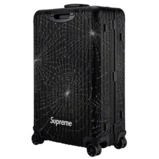 シュプリーム(Supreme)の18ss Supreme RIMOWA Check-In L 86L Black(トラベルバッグ/スーツケース)