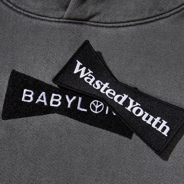 Wasted youth× Babylon LA hoodie