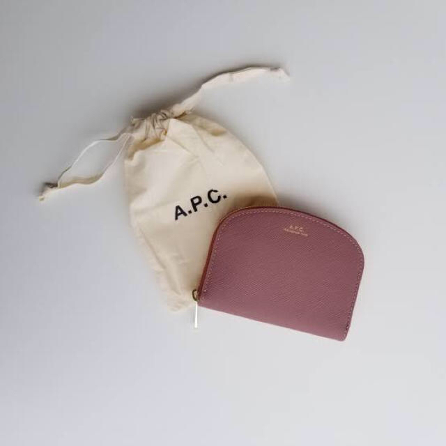 オイルペイント *Riiioさま専用* apc ハーフムーン ロングウォレット 長財布 通販 アーペーセー ハーフムーン 長財布