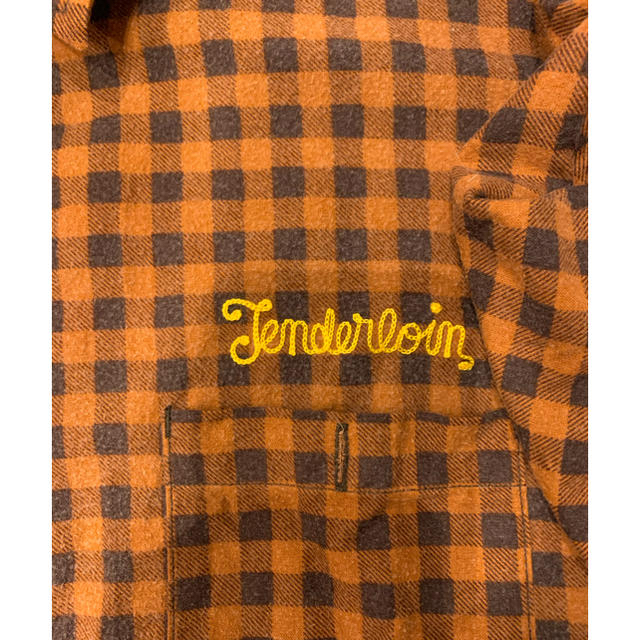 TENDERLOIN(テンダーロイン)のTENDERLOIN テンダーロイン　半袖 チェック　ワーク シャツ  L メンズのトップス(シャツ)の商品写真