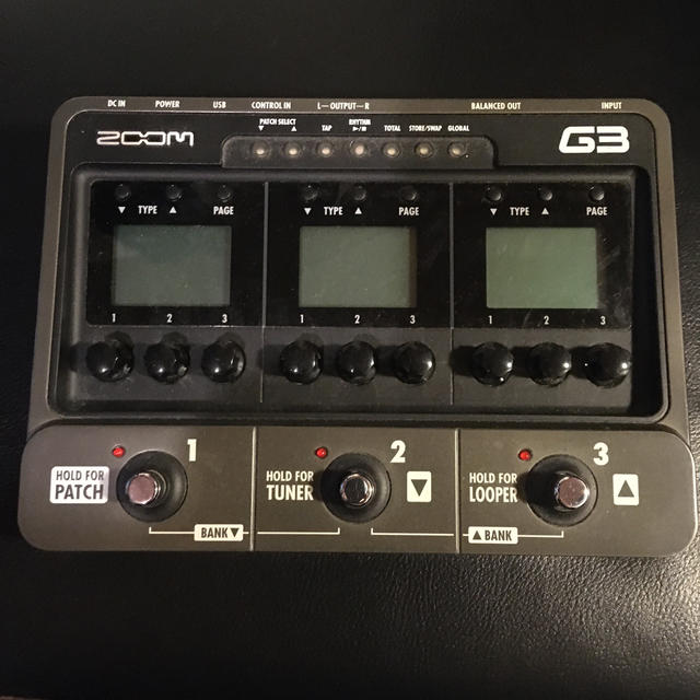 Zoom(ズーム)のZOOM G3 楽器のギター(エフェクター)の商品写真