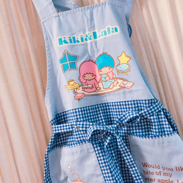 サンリオ(サンリオ)のはな様専用　キキララ エプロン💕 エンタメ/ホビーのおもちゃ/ぬいぐるみ(キャラクターグッズ)の商品写真