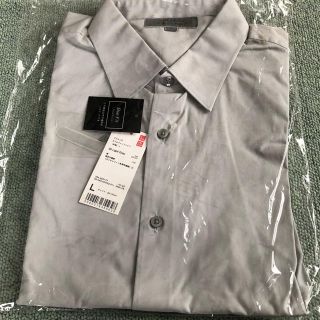 ユニクロ(UNIQLO)の【専用】新品　ユニクロ　ストレッチ　スリムフィットシャツ　Lサイズ(シャツ)