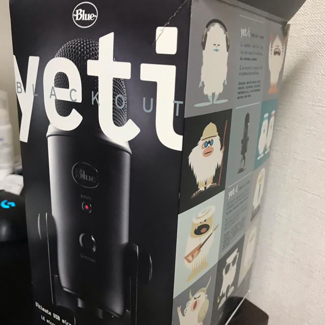 Blue yeti 楽器のレコーディング/PA機器(マイク)の商品写真