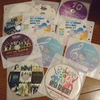 k-pop 歌番組 DVD 11枚セット(K-POP/アジア)