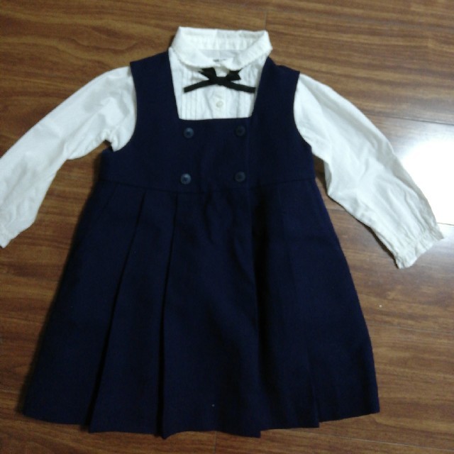 familiar(ファミリア)の専用！BEAMSブラウス キッズ/ベビー/マタニティのキッズ服女の子用(90cm~)(ワンピース)の商品写真