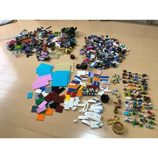 レゴ(Lego)の★LEGO各種大量3kg超！！格安売切り★レゴブロック　アソート(知育玩具)