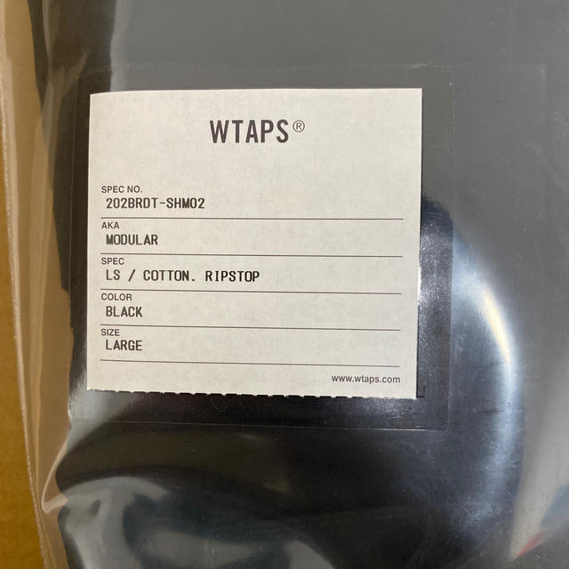 WTAPS MODULAR 黒Lサイズ