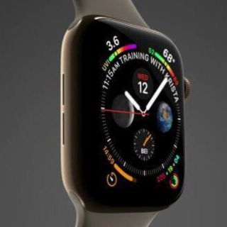 アップルウォッチ(Apple Watch)のApple Watch5 GPS 44mm ゴールド(腕時計(デジタル))