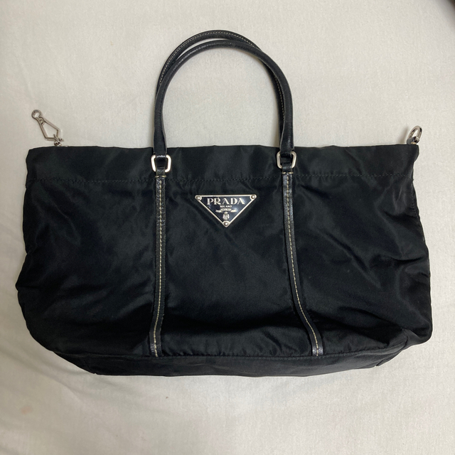 【美品】PRADA×プラダ トートバッグ 最終値下げ幅12cm