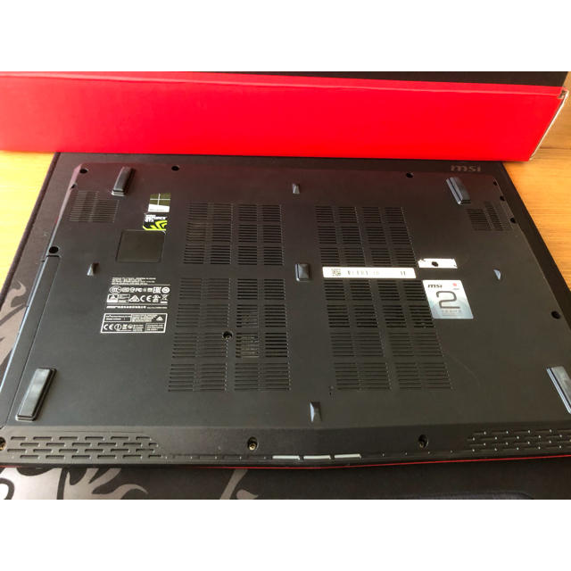 MSI ゲーミングノートパソコン GP62 6QE Leopard Pro