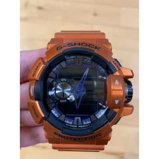 ジーショック(G-SHOCK)のG-SHOCK G'MIX GBA-400  オレンジ(腕時計(デジタル))