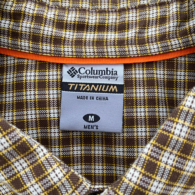 Columbia(コロンビア)のColumbia コロンビア　TITANIUM チェックシャツ　未着用 メンズのトップス(シャツ)の商品写真