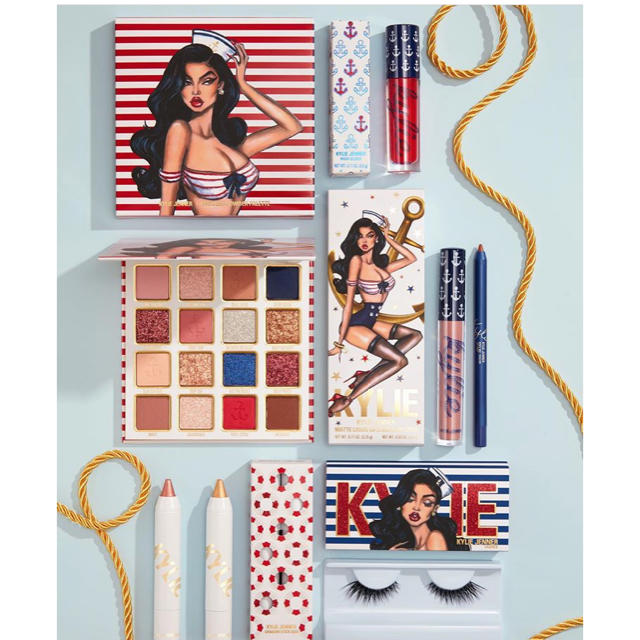 Kylie Cosmetics(カイリーコスメティックス)のKYLIE COSMETICS SAILOR COLLECTION BUNDLE コスメ/美容のキット/セット(コフレ/メイクアップセット)の商品写真