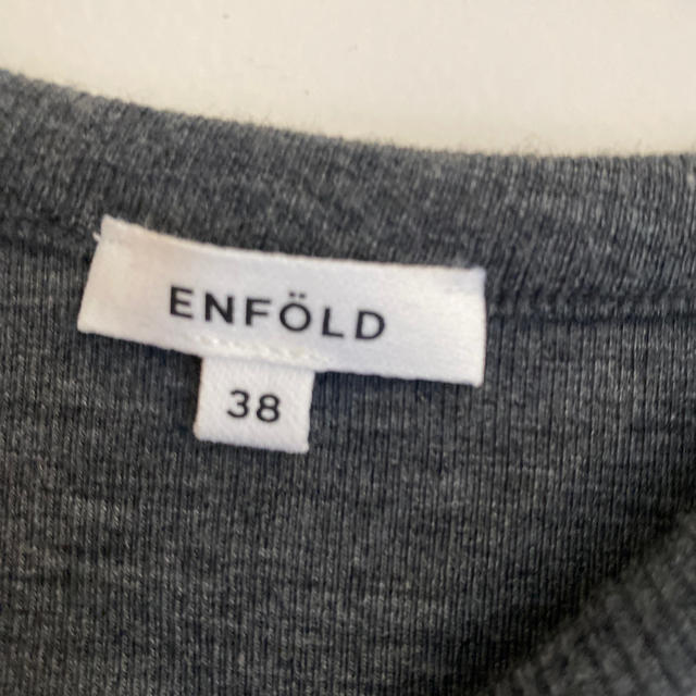 ENFOLD(エンフォルド)の超美品　エンフォルドTシャツ レディースのトップス(Tシャツ(半袖/袖なし))の商品写真