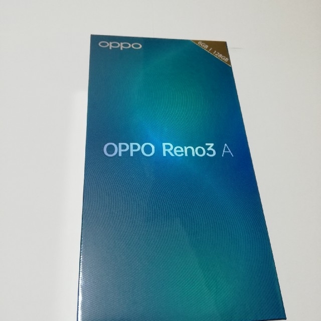 値下げ【9月購入★新品未開封】OPPO Reno3 A  simフリー ブラック