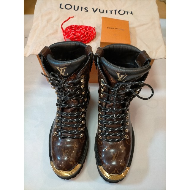 激安通販新作 VUITTON LOUIS ルイヴィトン ブーツ キムジョーンズラストコレクション ブーツ