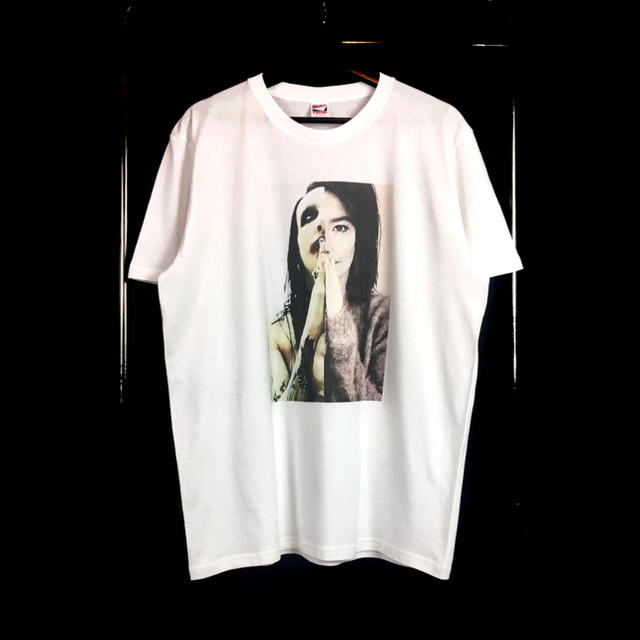 新品 マリリン マンソン ビョーク Bjork ハーフ コラージュ 白 Tシャツの通販 by Delhi's shop｜ラクマ