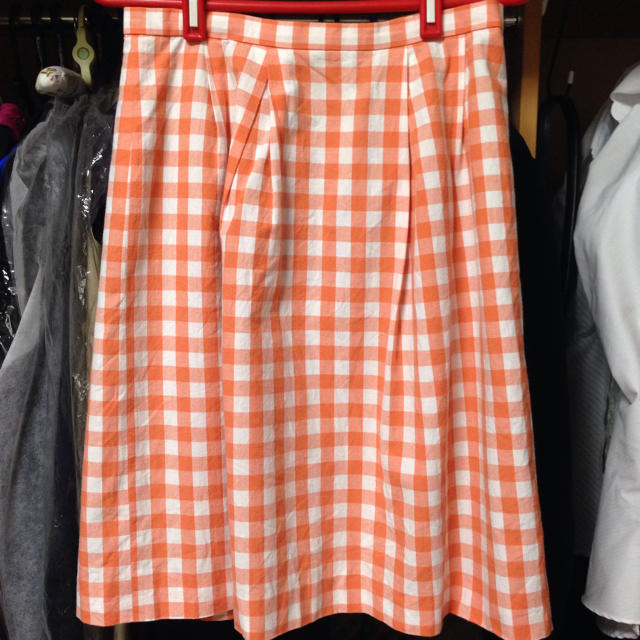SLOBE IENA(スローブイエナ)のギンガムチェックスカート レディースのスカート(ひざ丈スカート)の商品写真
