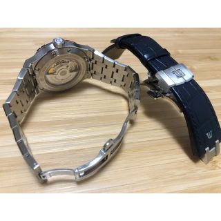 モーリスラクロア　革ベルト　レザーベルト　42mm