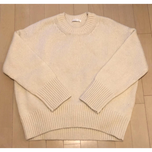 GALERIE VIE ファインウールクルーネックプルオーバー